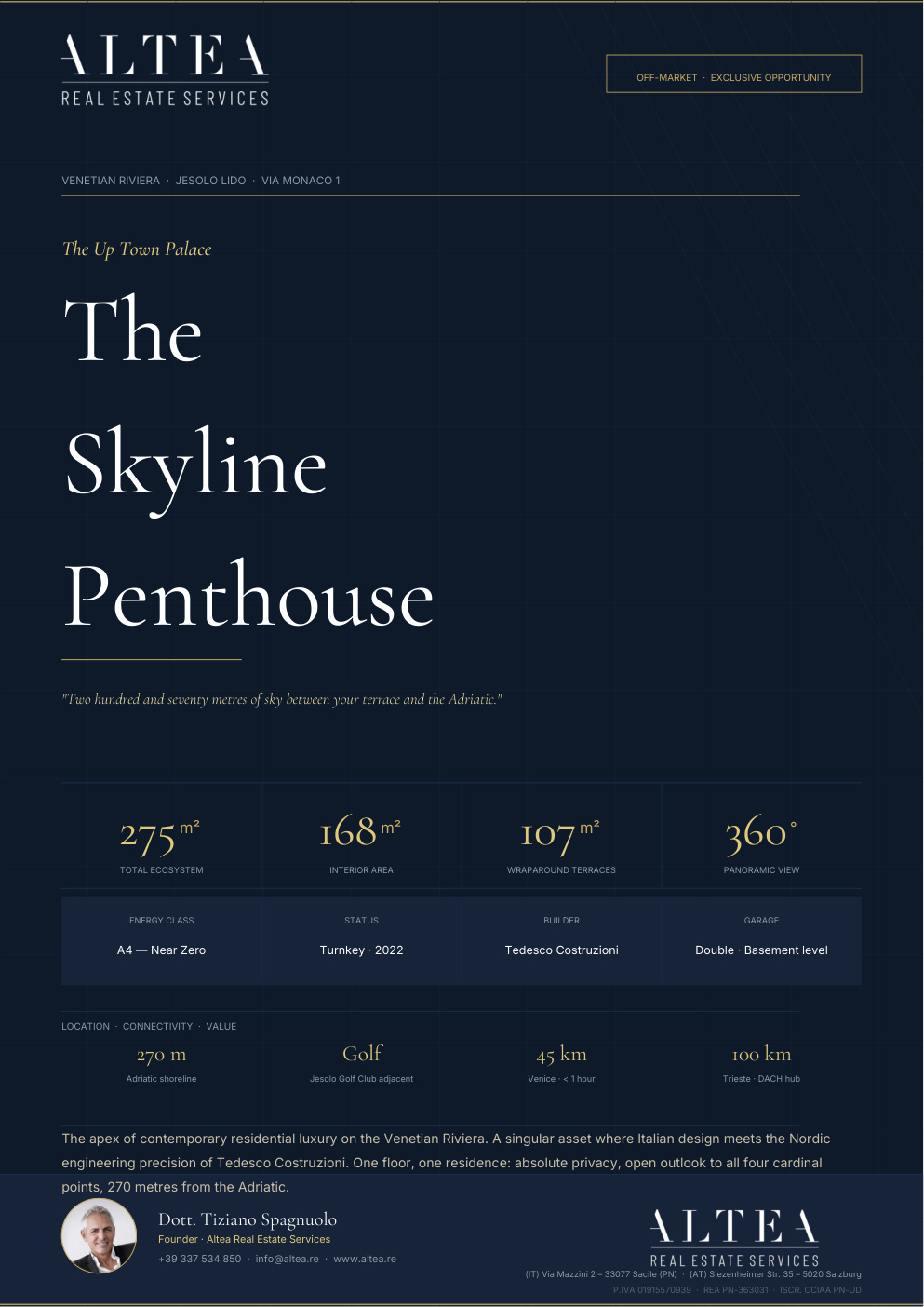 The Skyline Penthouse — dossier cover